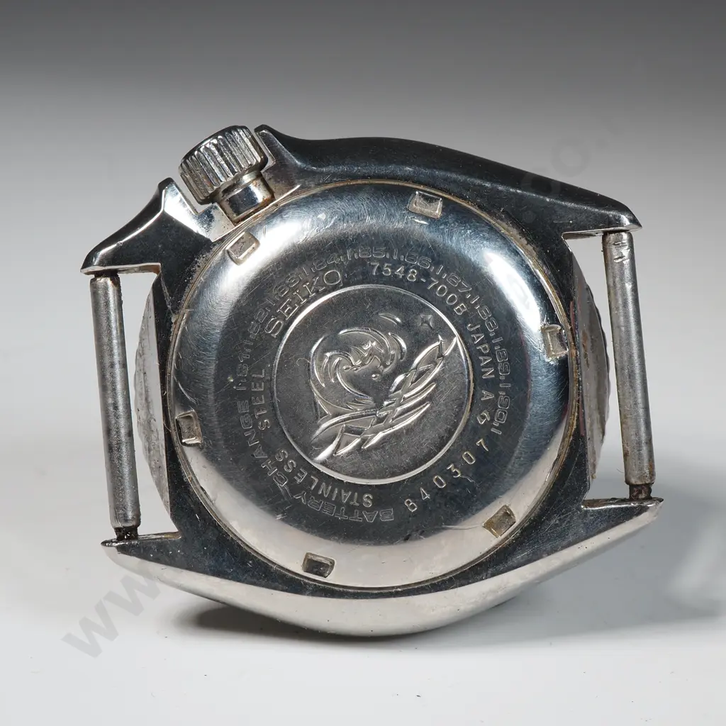 Vintage Seiko Quartz Divers Wristwatch Image 1++