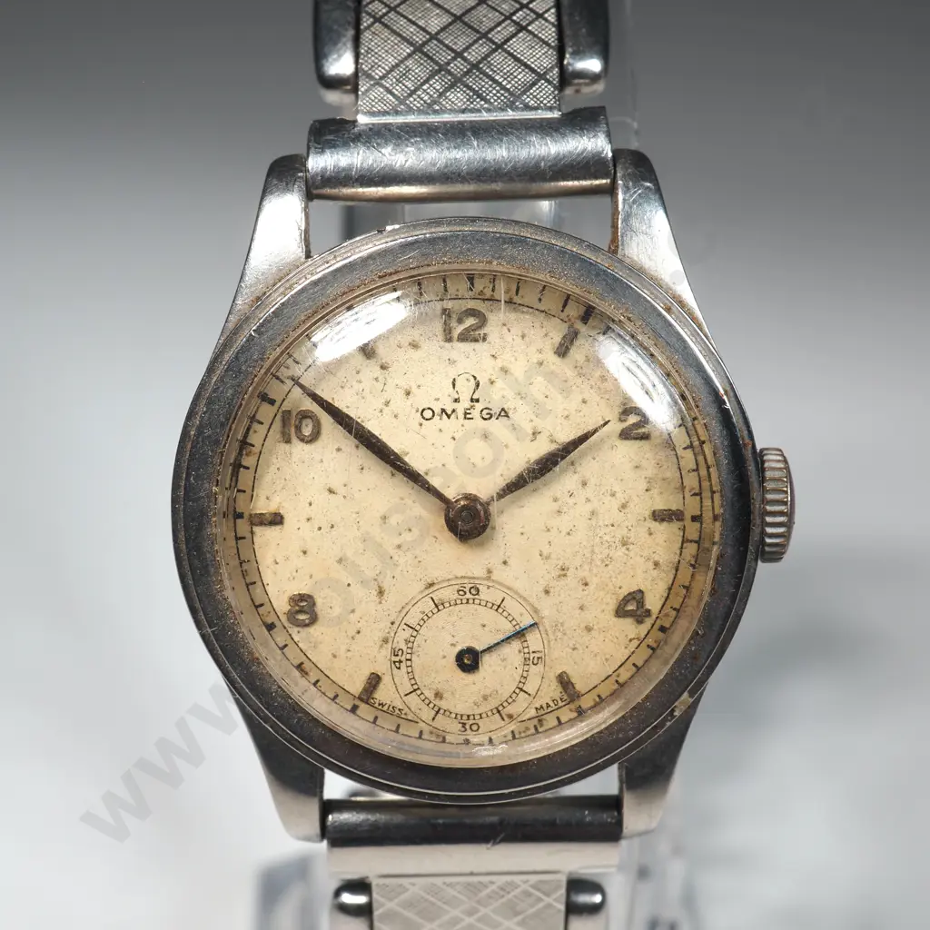 1940's Omega Manual Wind Wristwatch Image 1++