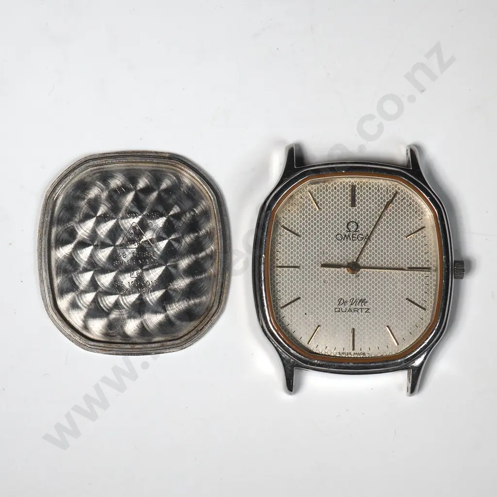 Vintage Omega Deville Wristwatch Head Quartz Image 1++
