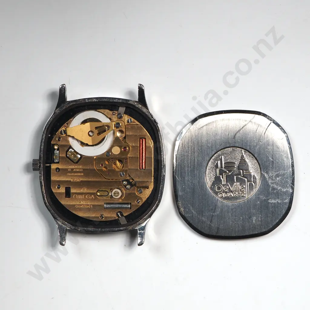 Vintage Omega Deville Wristwatch Head Quartz Image 1++
