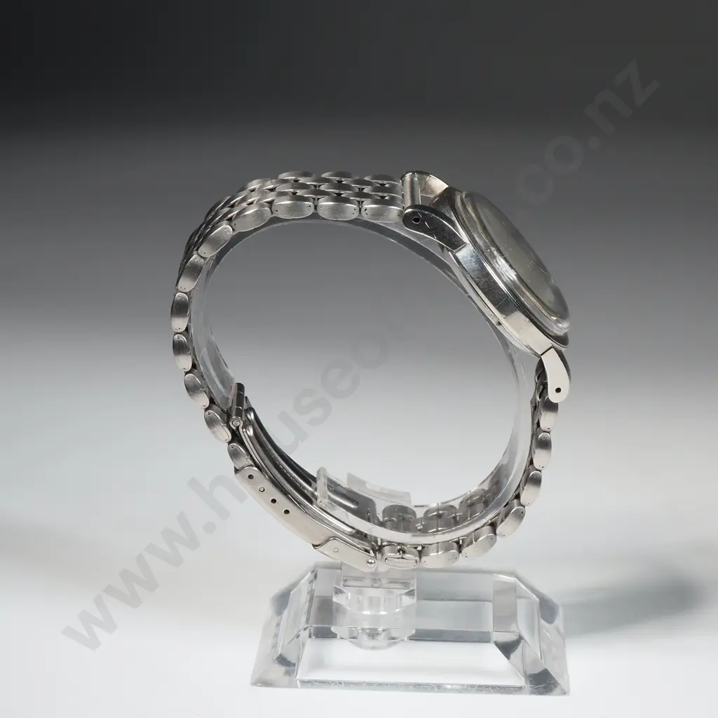 Vintage Gents Stainless Steel Omega Automatic Wristwatch Image 1++