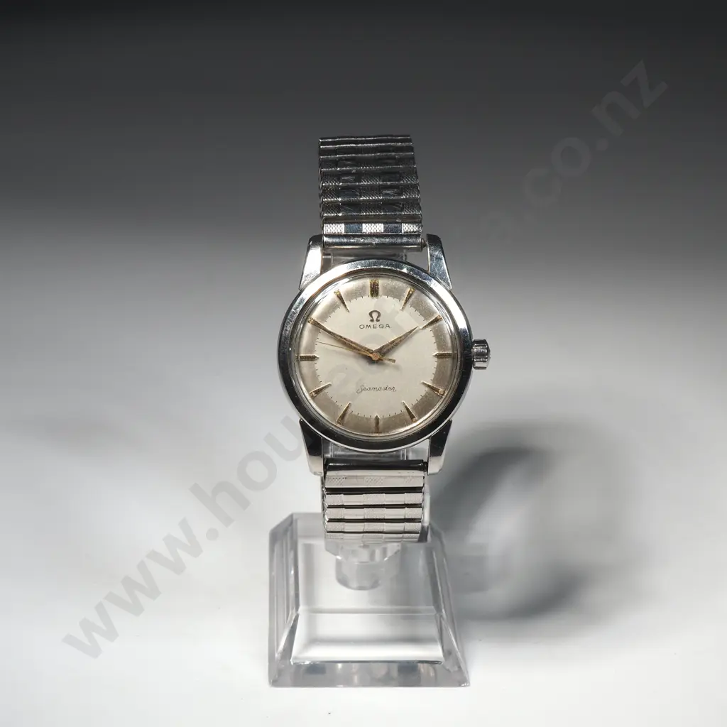 Vintage Gents Omega Manual Wind Seamaster Wristwatch Image 1++