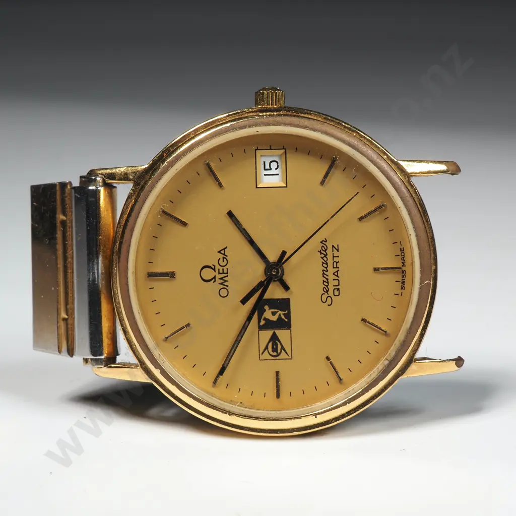 Omega Seamaster Quartz Wristwatch Head Image 1++