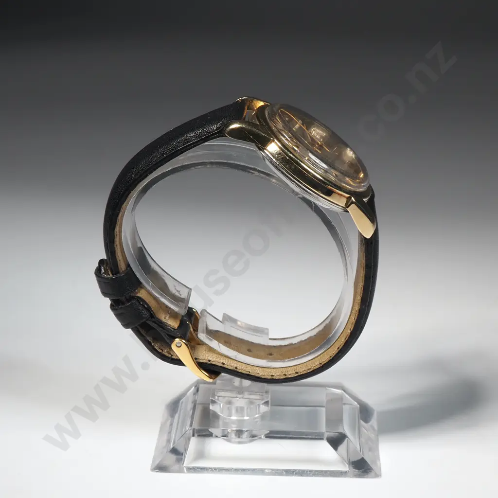 Vintage Gents Omega Rolled Gold Manual Wind Seamaster Image 1++