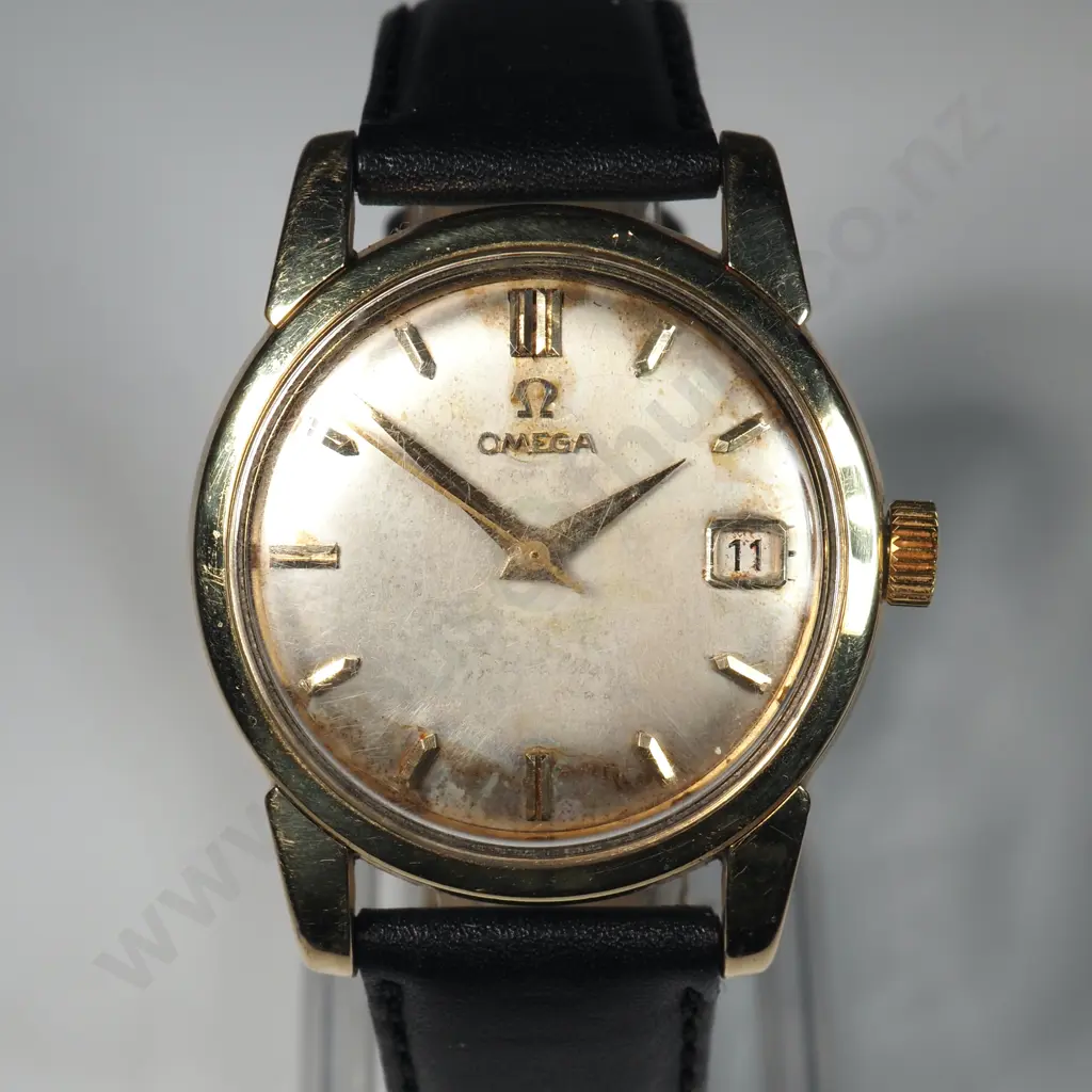 Vintage Gents Omega Rolled Gold Manual Wind Seamaster Image 1++