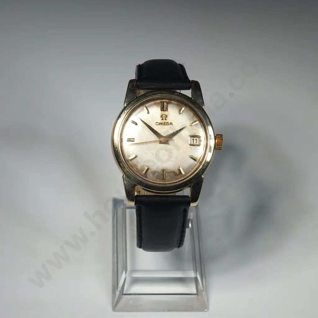 Vintage Gents Omega Rolled Gold Manual Wind Seamaster Image 1++