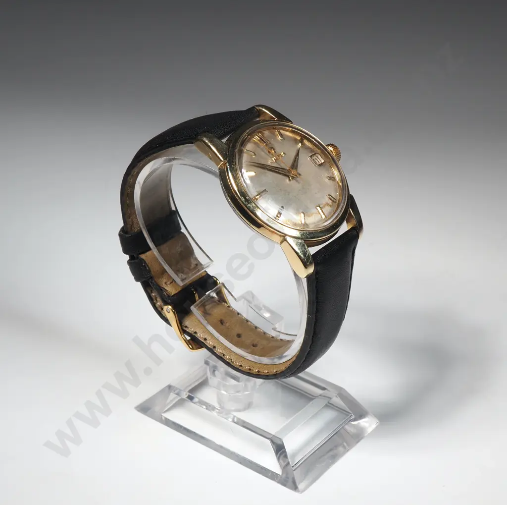 Vintage Gents Omega Rolled Gold Manual Wind Seamaster Image 1++