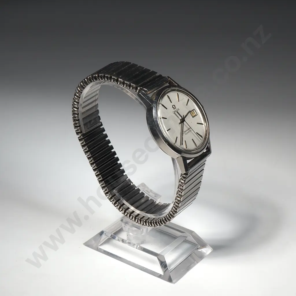 Vintage Gents Omega Seamaster Quartz A/F Image 1++