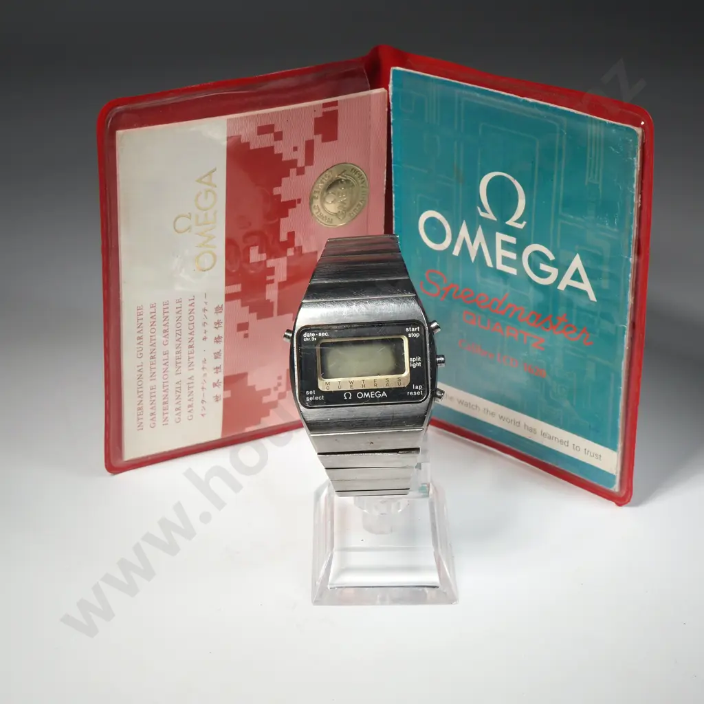 Vintage Gents Omega Digital Wristwatch A/F Image 1++