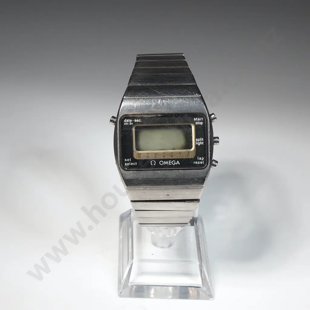 Vintage Gents Omega Digital Wristwatch A/F Image 1++