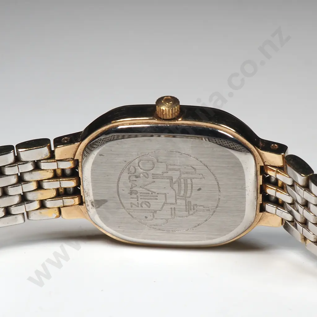 Cased Omega Ladies Deville Quartz Wristwatch Image 1++
