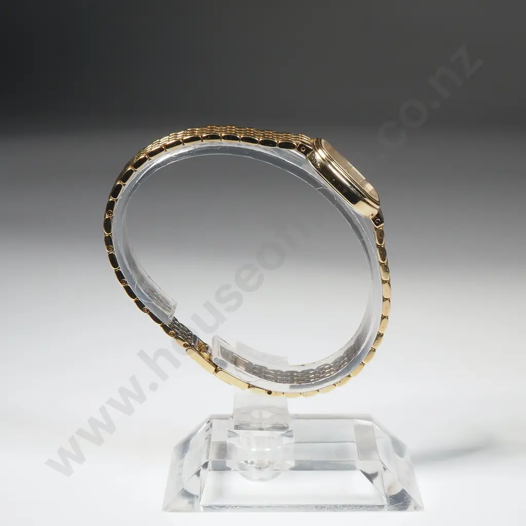 Cased Omega Ladies Deville Quartz Wristwatch Image 1++
