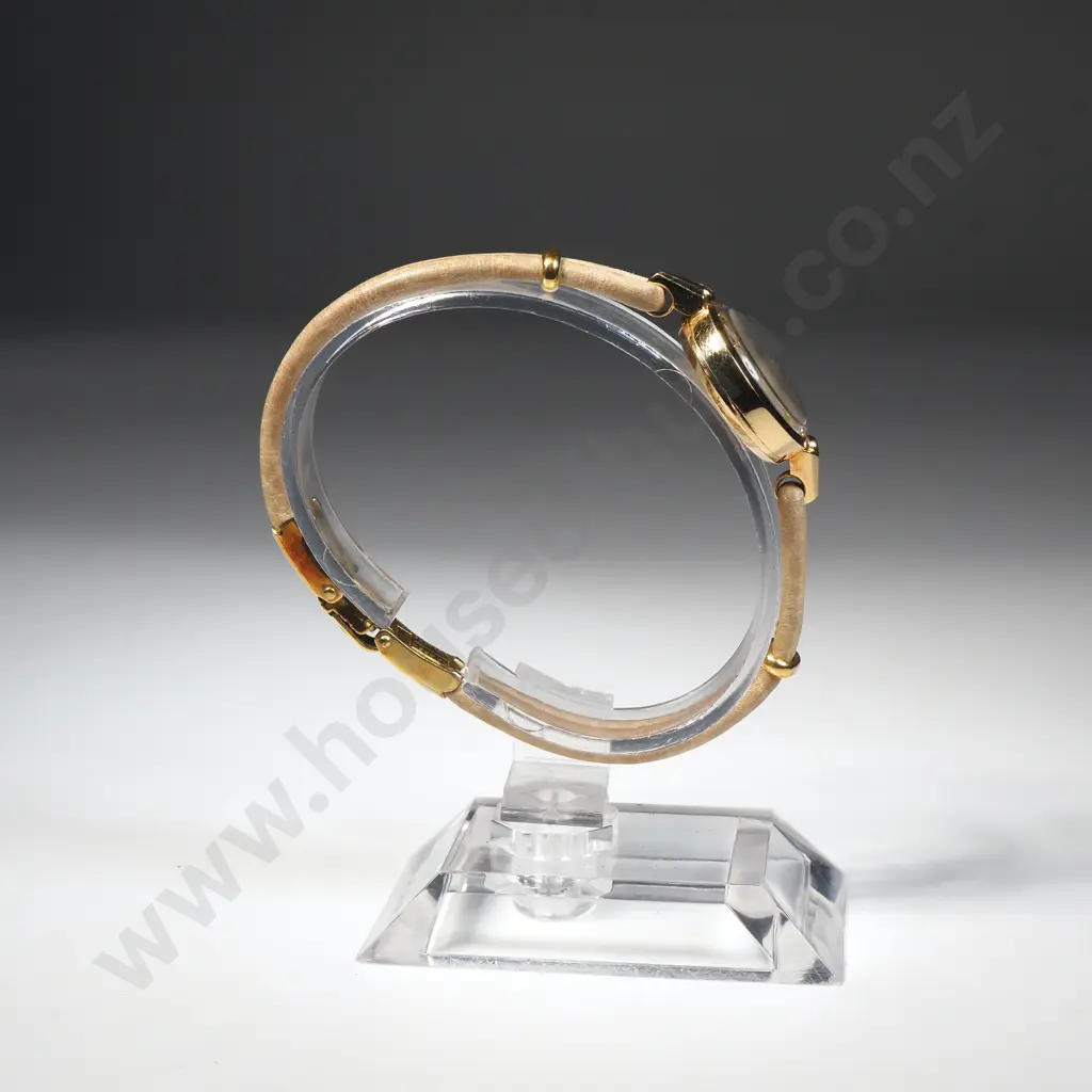 Ladies Cased 12ct Rolled Gold manual Wind Omega Wristwatch w Original Bracelet Image 1++