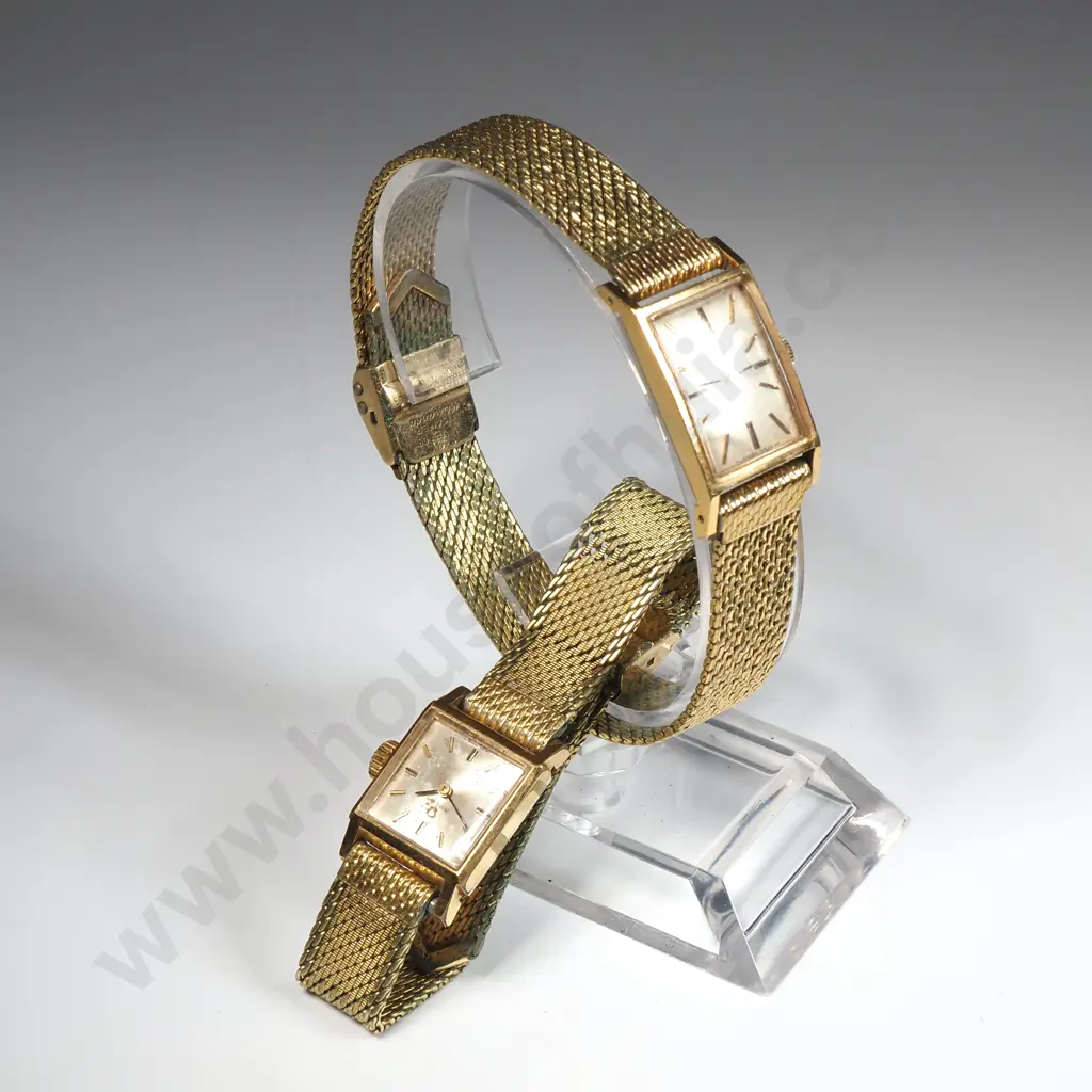 Two Vintage Ladies Omega Wristwatches Image 1++