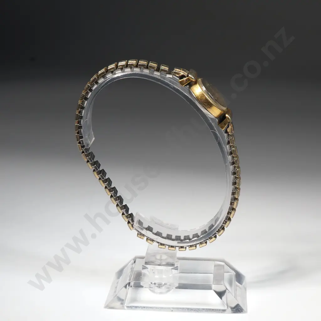 Vintage Ladies Rolled Gold Omega Deville Wristwatch Image 1++
