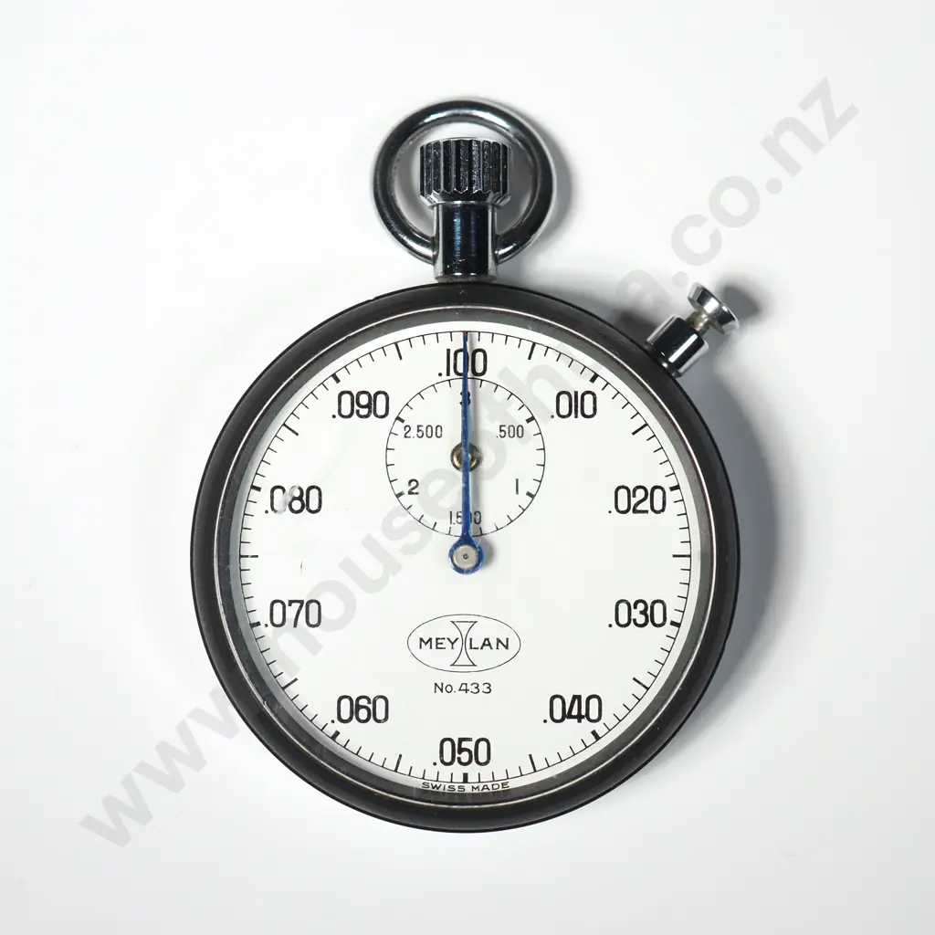 Meylan Split Second Stop Watch in Original Box Image 1++