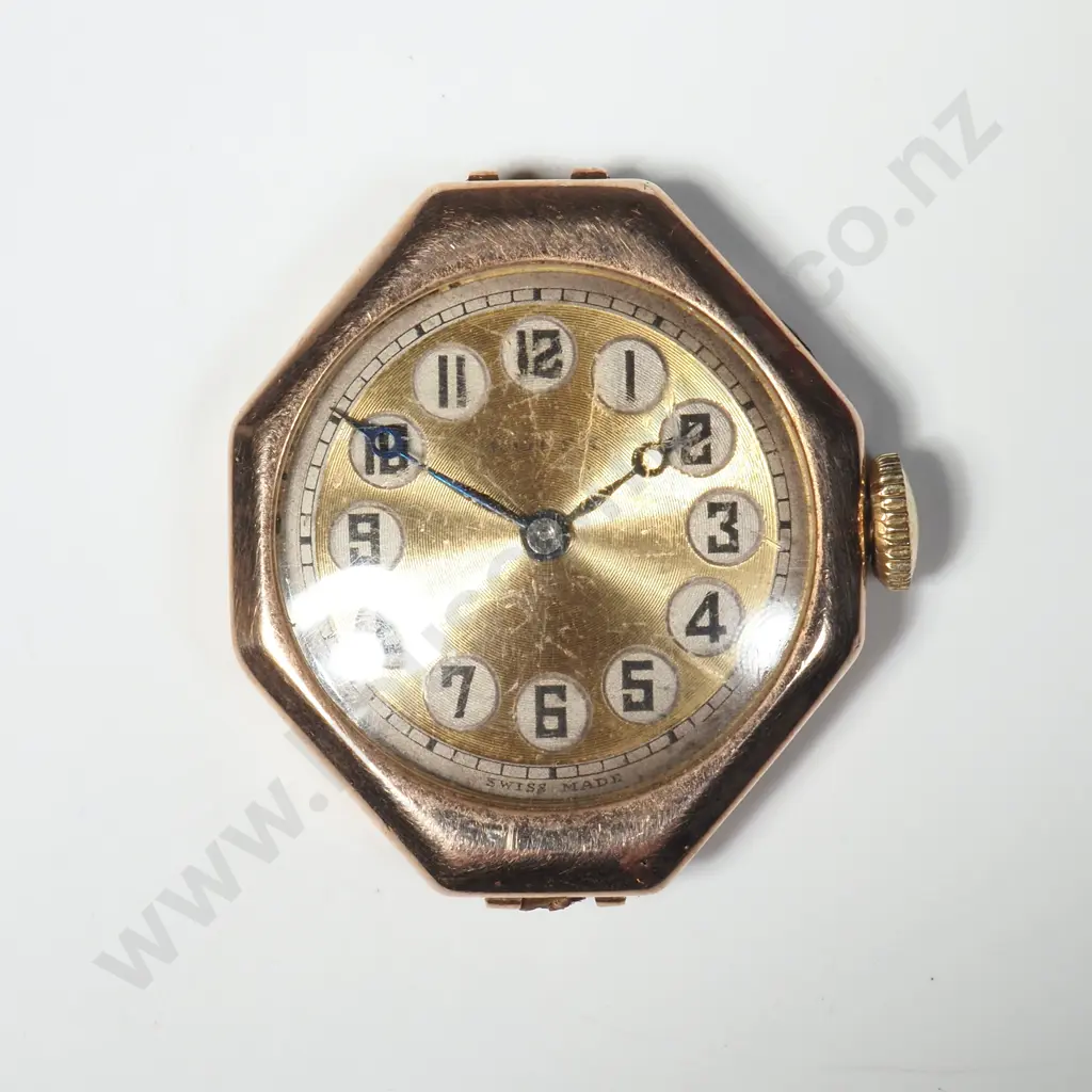Antique 9ct Gold Rolex Wristwatch Image 1++