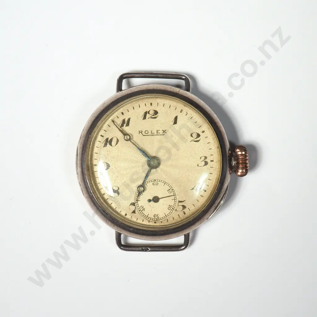 1920's Sterling Silve Rolex Wristwatch Image 1++