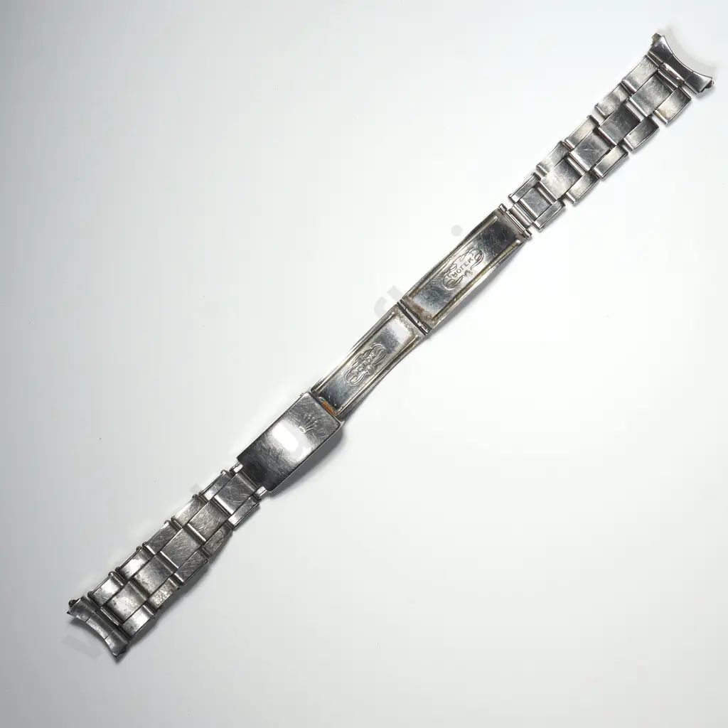 Vintage Rolex 19mm Riveted Bracelet - Circa 1950's - 60's Image 1++