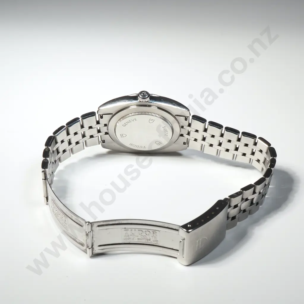 Gents Tudor Stainless Steel Classic Ref 21010 - Box / Booklet / Hangtag / Spare Links Image 1++