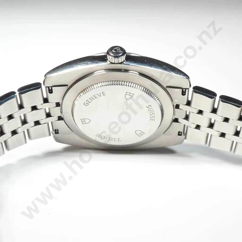 Gents Tudor Stainless Steel Classic Ref 21010 - Box / Booklet / Hangtag / Spare Links Image 1++