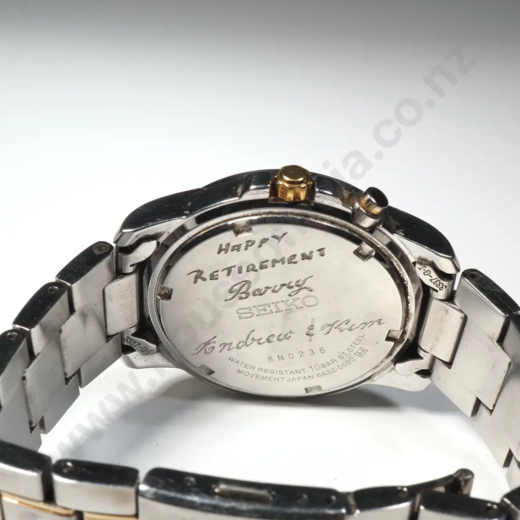 Seiko Perpetual Calendar w Box & Papers Image 1++