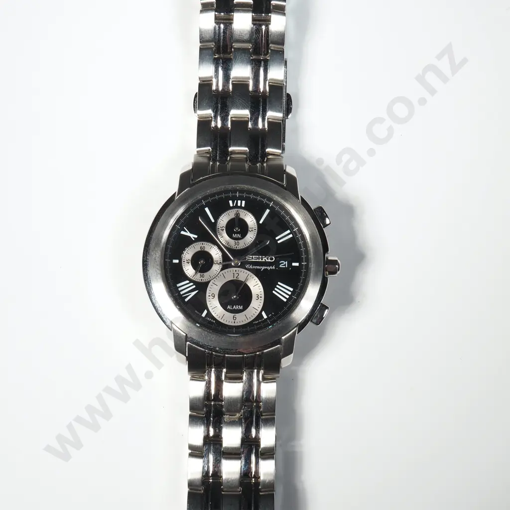 Gents Seiko Chronograph Wristwatch Image 1++