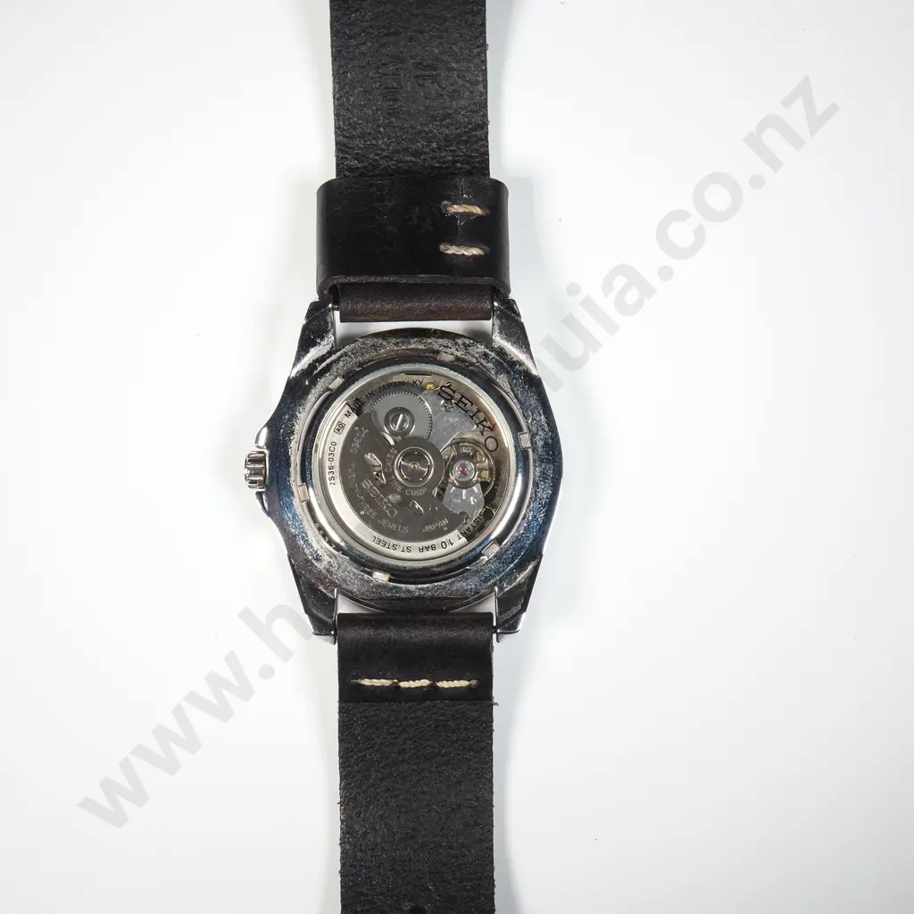 Gents Seiko 5 Sports Automatic Wristwatch: Model 7S36-03C0 in Box Image 1++