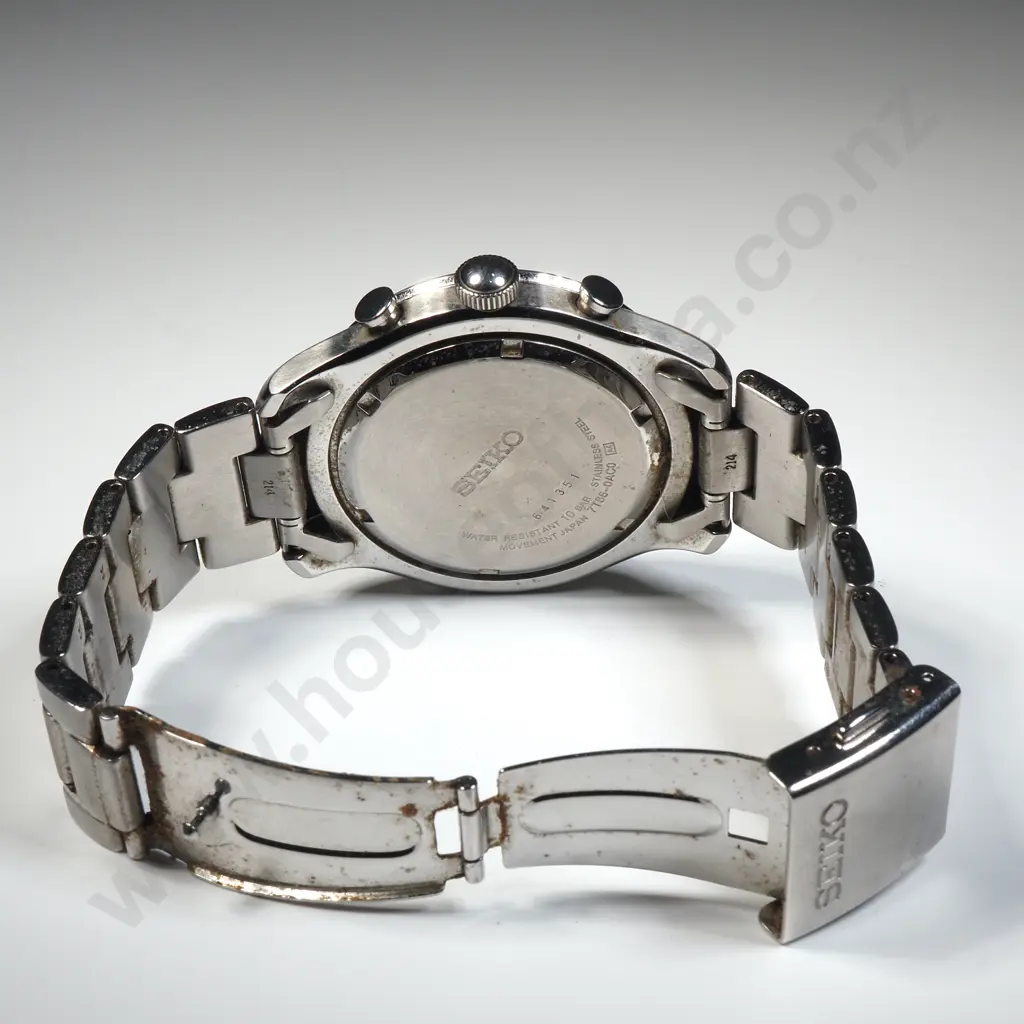 Seiko Wristwatch Quartz Perpetual Chronograph Image 1++