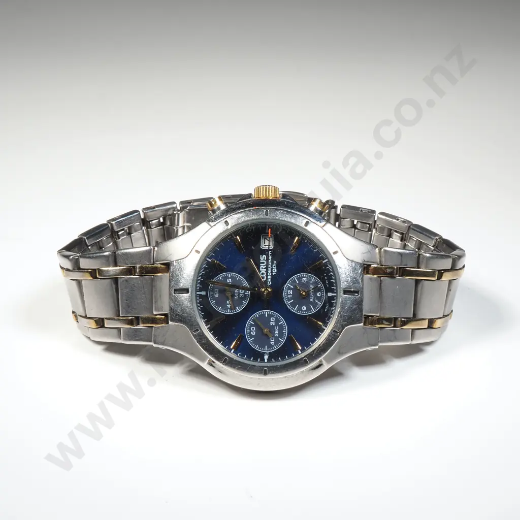 Cased Lorus Chronograph - Appears Working Image 1++