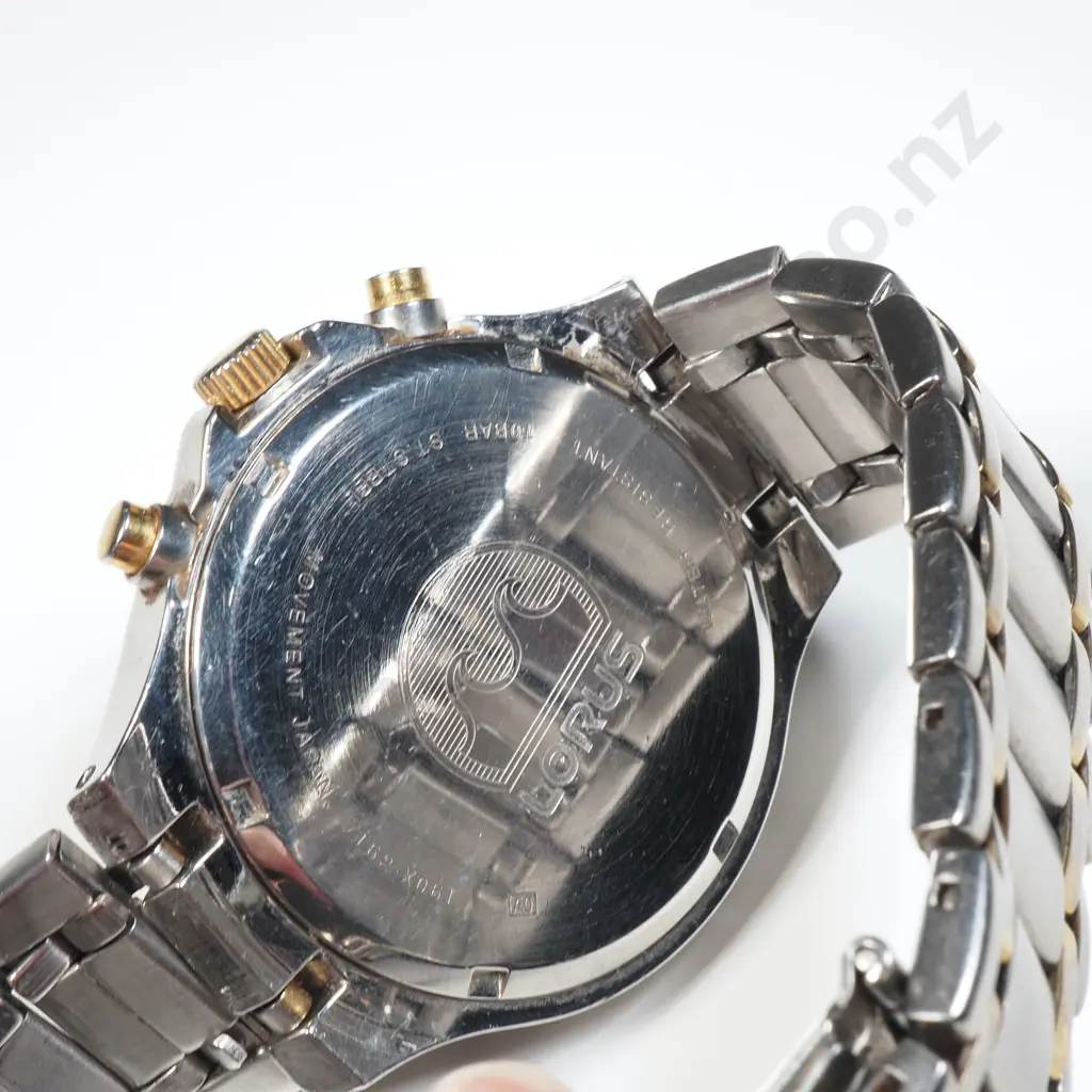 Cased Lorus Chronograph - Appears Working Image 1++
