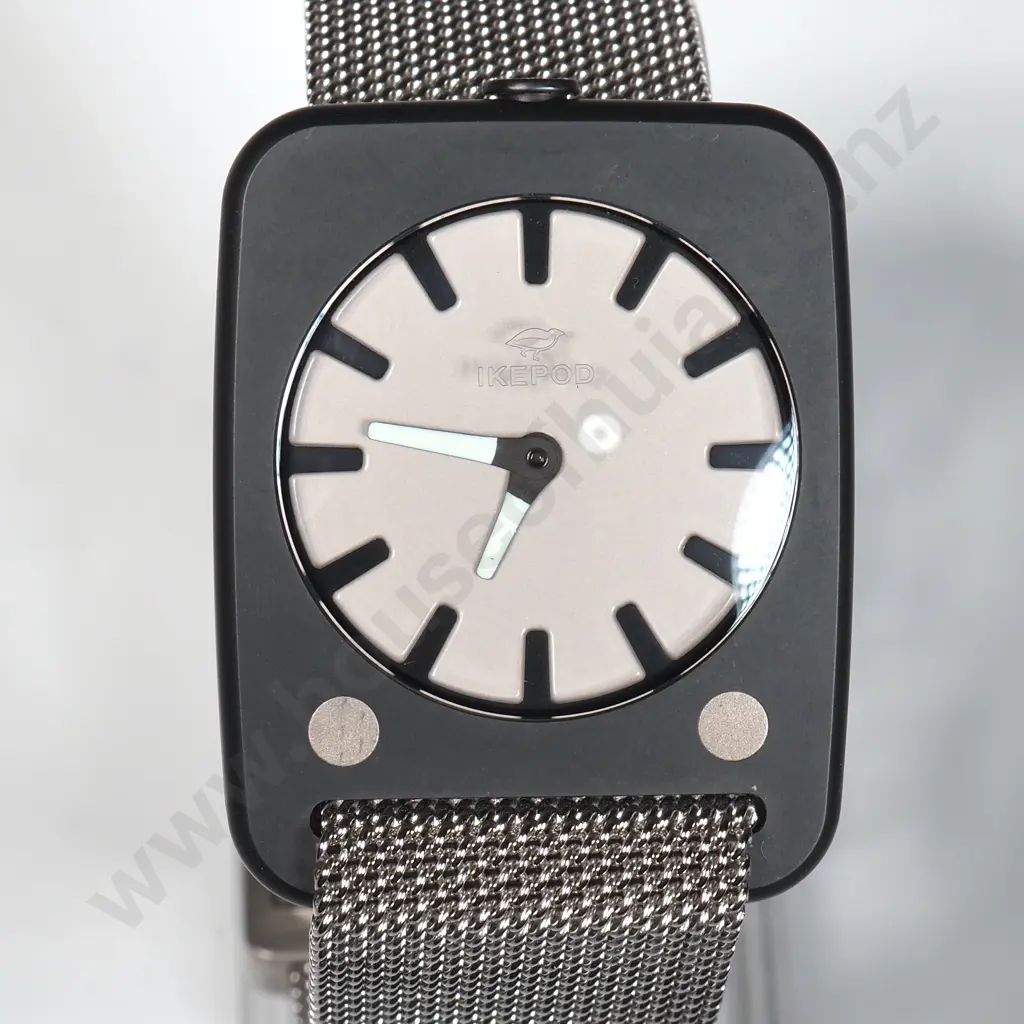 Ikepod Wristwatch in Original Box Image 1++