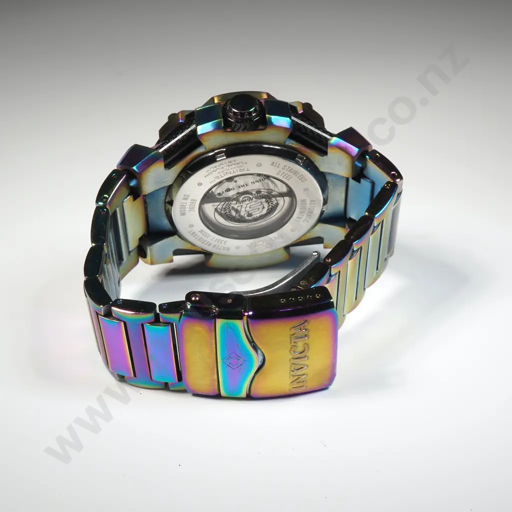 Invicta S1 Rally Iridescent Auto Watch w Case Image 1++