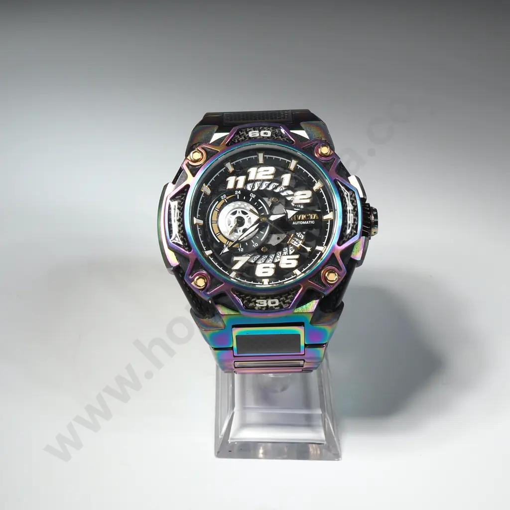 Invicta S1 Rally Iridescent Auto Watch w Case Image 1++