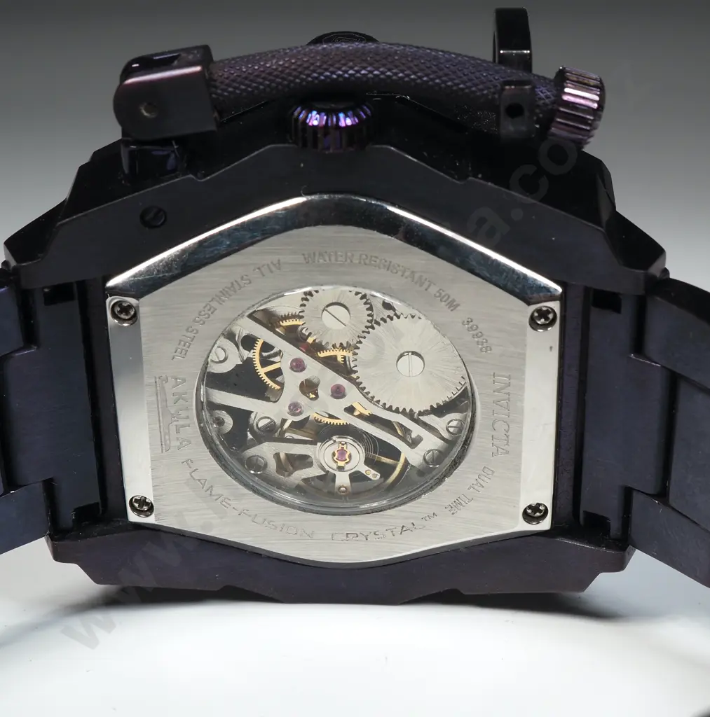 Invicta Akula Dual Time Manual Wind & Quartz Watch Image 1++