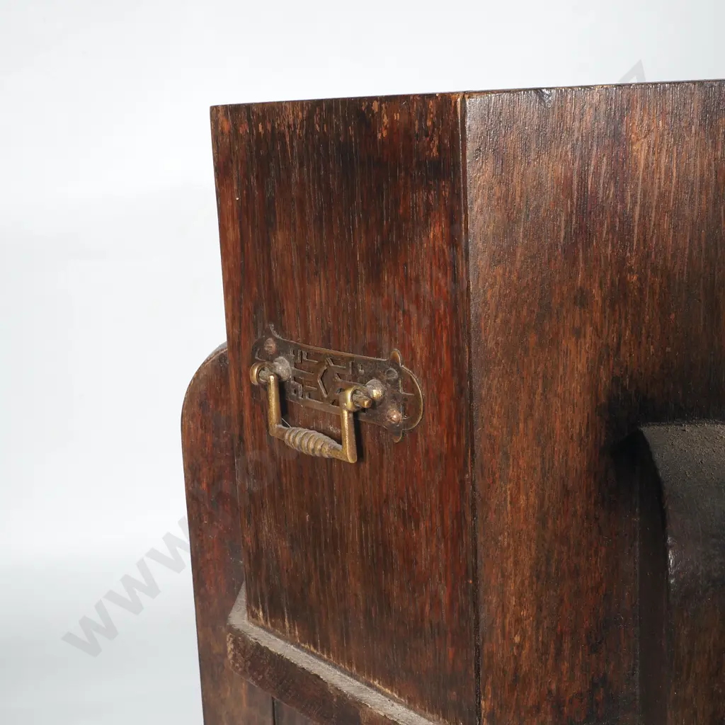 Vintage Chinese / South East Asian Octagonal Hardwood Planter Image 1++
