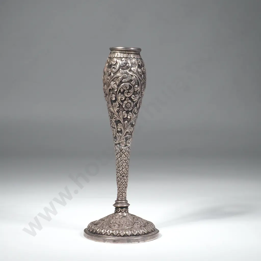 Indian Sterling Silver BHUJ Bud Vase Image 1++