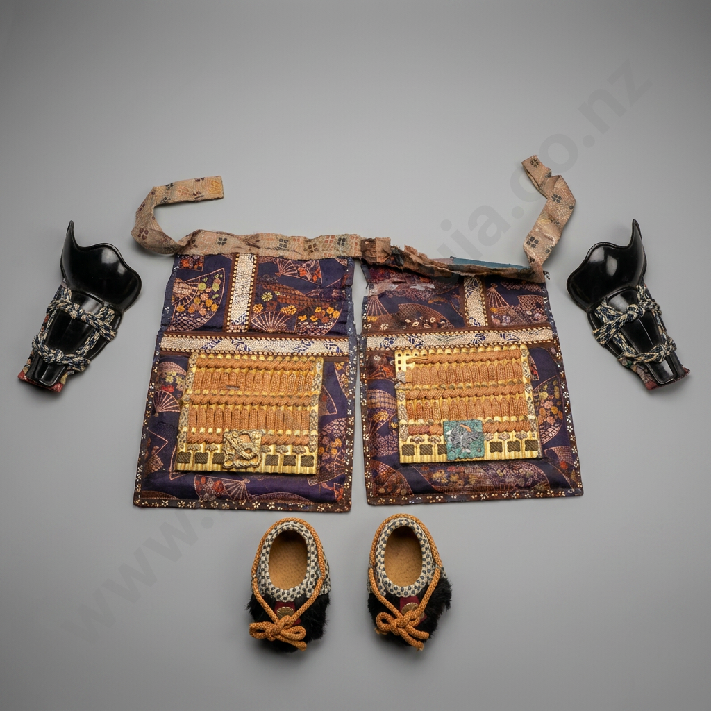 Vintage Oriental Doll Samurai Armour Image 1++