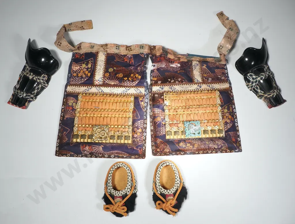 Vintage Oriental Doll Samurai Armour Image 1++