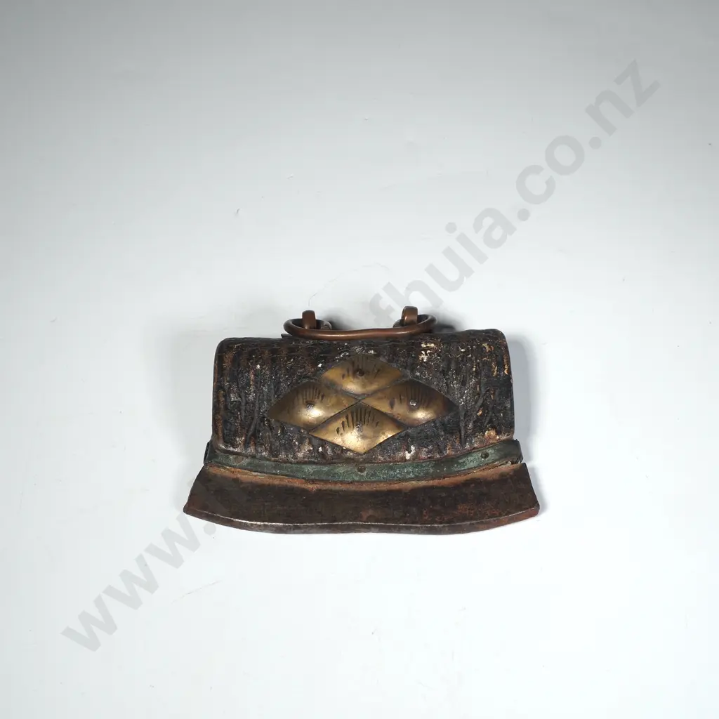 Nineteenth  Ancient Chinese or Tibetan Tinder Flint Pouch, Known a a Chuckmuck or Mechag Image 1++