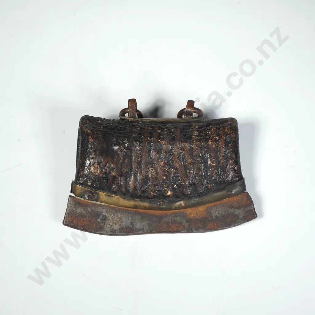 Nineteenth  Ancient Chinese or Tibetan Tinder Flint Pouch, Known a a Chuckmuck or Mechag Image 1++