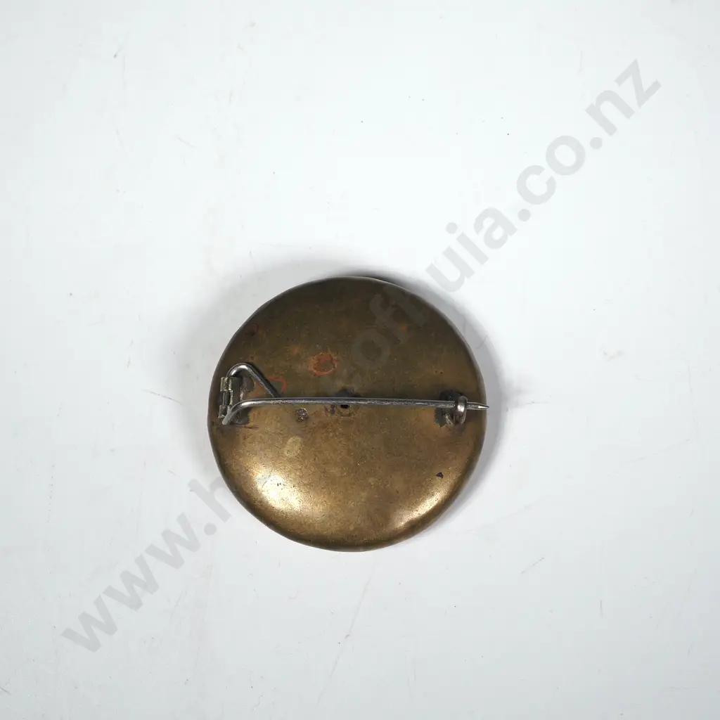 Oriental Satsuma Brooch Image 1++