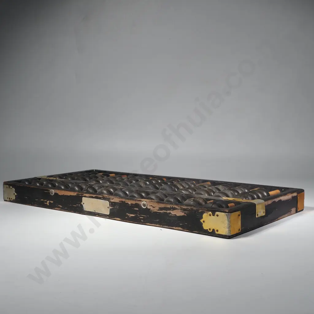 Vintage Chinese Wooden Abacus Image 1++