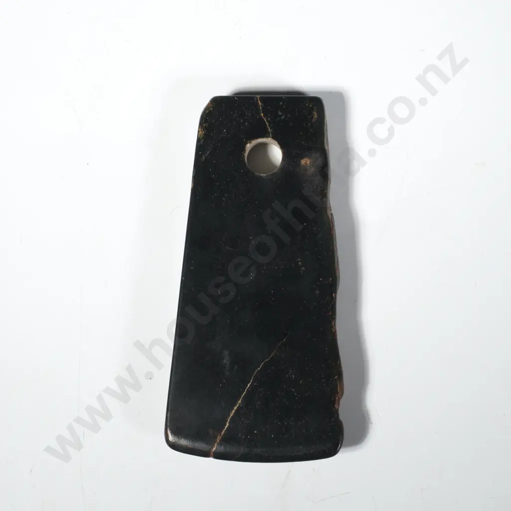 Stone Adze with Hole. Possibly Chinese Image 1++