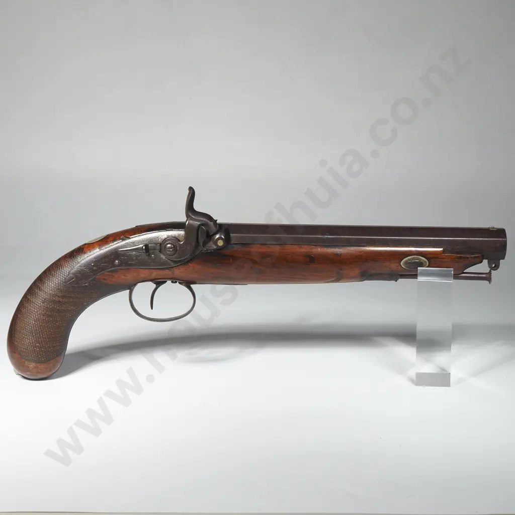 Antique Thomas Lloyd London Percussion Pistol Image 1++