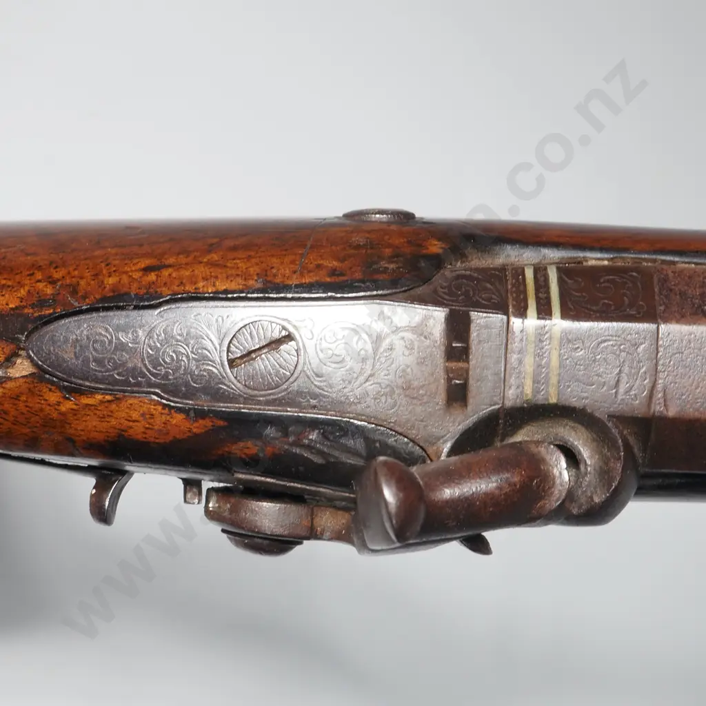 Antique Thomas Lloyd London Percussion Pistol Image 1++