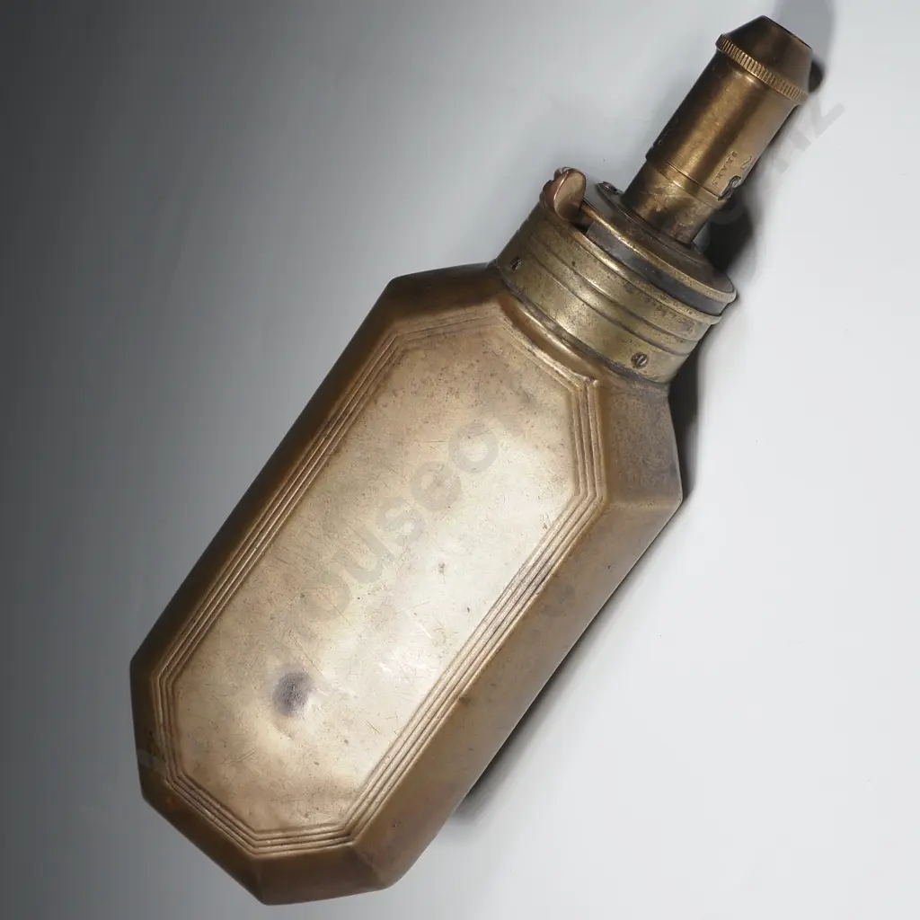 Antique Sykes Patent Gun Powder Flask Image 1++