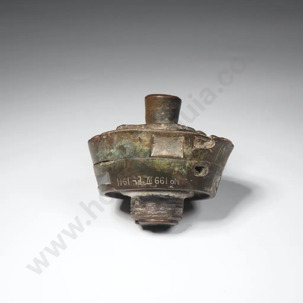 Relic Part of a 199 Fuse - Dated 1941 Image 1++