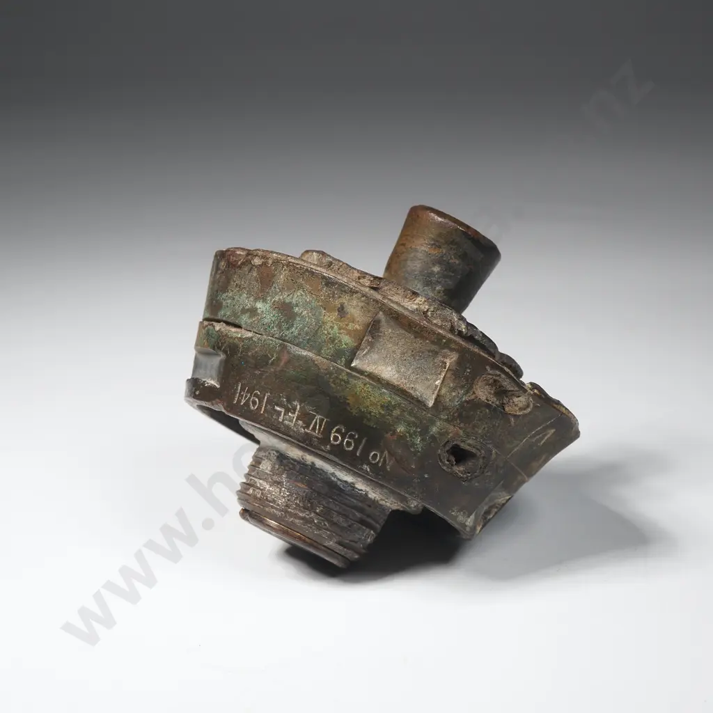 Relic Part of a 199 Fuse - Dated 1941 Image 1++
