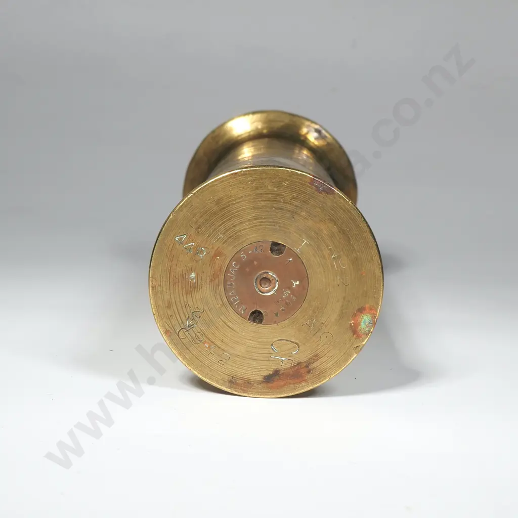 1944 Egypt Trench Art Two Pound Shell Case  Image 1++
